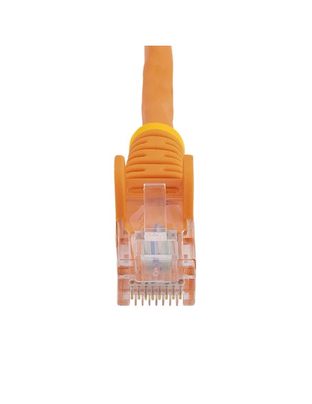 StarTech.com Cavo di Rete da 50cm Arancio Cat5e Ethernet RJ45 Antigroviglio