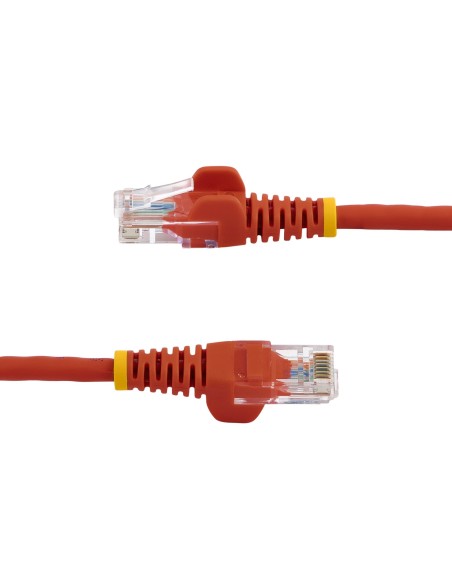 StarTech.com Cavo di Rete da 5m Rosso Cat5e Ethernet RJ45 Antigroviglio