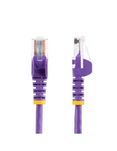 StarTech.com Cavo di Rete da 7m Viola Cat5e Ethernet RJ45 Antigroviglio 2