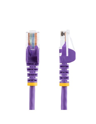 StarTech.com Cavo di Rete da 7m Viola Cat5e Ethernet RJ45 Antigroviglio