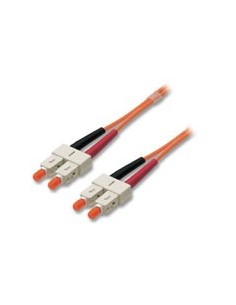 Lindy LWL Duplex SC SC 50 125 2.0m cavo a fibre ottiche 2 m Arancione