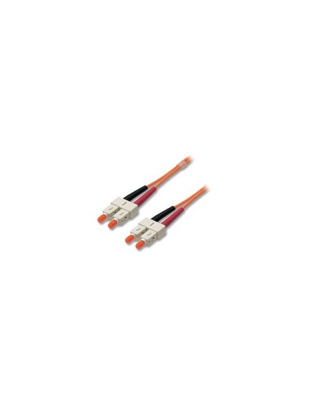 Lindy LWL Duplex SC SC 50 125 2.0m cavo a fibre ottiche 2 m Arancione