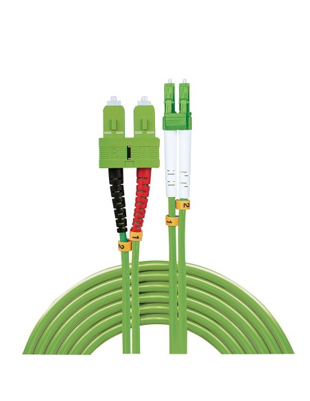 Lindy 46323 cavo a fibre ottiche 5 m 2x LC 2x SC OM5 Verde