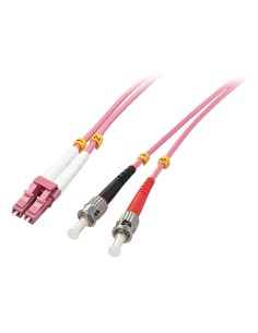 Lindy 46355 cavo a fibre ottiche 15 m LC ST OM4 Rosa