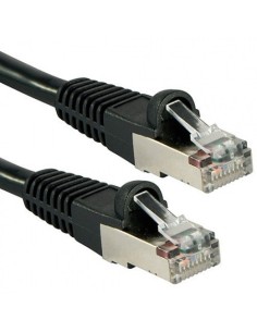 Lindy 47177 cavo di rete Nero 1 m Cat6 S FTP (S-STP)