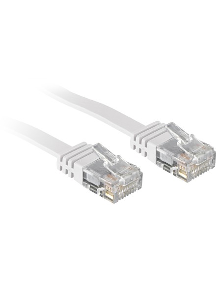 Lindy 3m Cat.6 cavo di rete Bianco Cat6