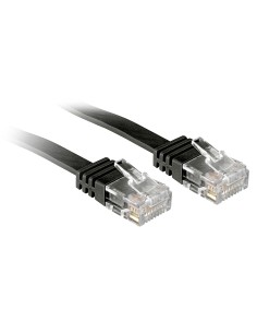 Lindy 0.3m Cat.6 cavo di rete Nero 0,3 m Cat6