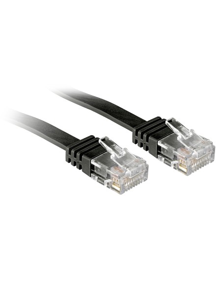 Lindy 5m Cat.6 cavo di rete Nero Cat6