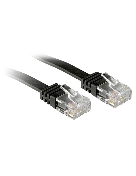 Lindy 5m Cat.6 cavo di rete Nero 10 m Cat6
