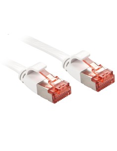 Lindy RJ45 Cat.6 U FTP 0.3m cavo di rete Bianco 0,3 m Cat6 U FTP (STP)