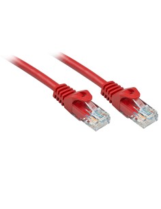 Lindy Rj45 Rj45 Cat6 0.3m cavo di rete Rosso 0,3 m U UTP (UTP)