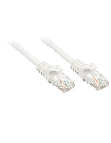 Lindy RJ-45 RJ-45 Cat.6 0.3m cavo di rete Bianco 0,3 m Cat6 U UTP (UTP)