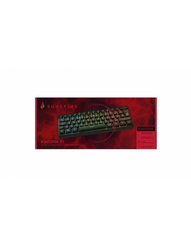 Verbatim KingPin X1 tastiera USB QWERTY Italiano Nero