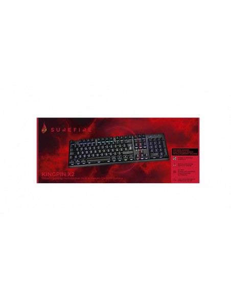 Verbatim KingPin X2 tastiera USB QWERTY Italiano Nero