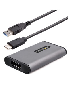 StarTech.com Scheda di Acquisizione Video USB HDMI, Adattatore Esterno USB-A C 3.0 per Acquisizione Video HDMI 4K 30Hz, UVC,