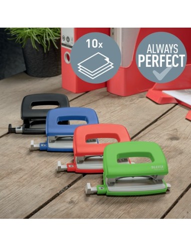 Leitz NeXXt perforatore e accessori 10 fogli Nero