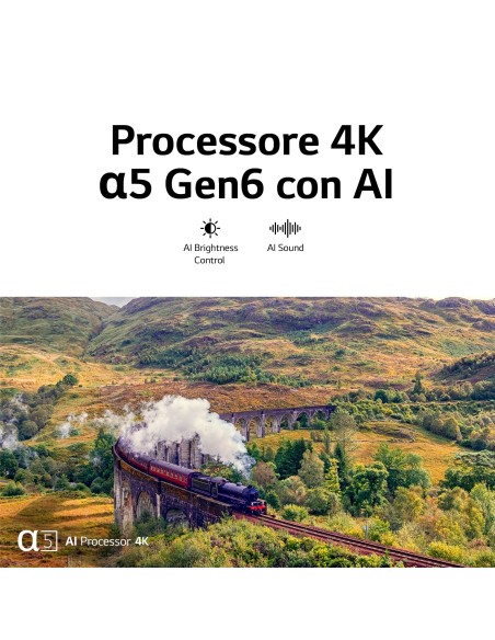 LG UHD 50'' Serie UR73 50UR73006LA.APIQ, TV 4K, 3 HDMI, SMART TV 2023