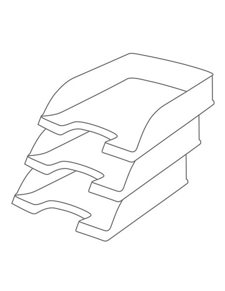 Leitz 52275050 vassoio da scrivania Polistirolo Verde