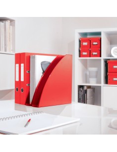 Leitz WOW scatola per la conservazione di documenti Polistirolo Rosso 2
