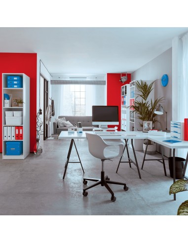 Leitz WOW scatola per la conservazione di documenti Polistirolo Rosso