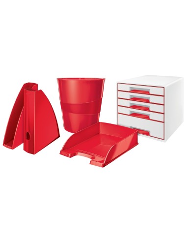 Leitz WOW Rotondo Polistirolo Rosso