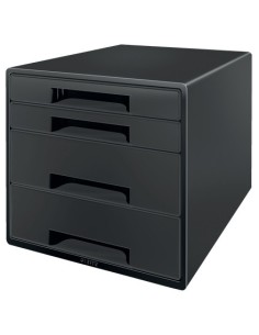 Leitz CUBE scatola per la conservazione di documenti Polistirolo Nero