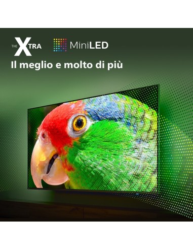 Philips Ambilight TV The Xtra 9008 55“ MiniLED 4K UHD Dolby Vision e Dolby Atmos