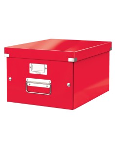 Leitz Click & Store WOW scatola per la conservazione di documenti Cartoncino Rosso