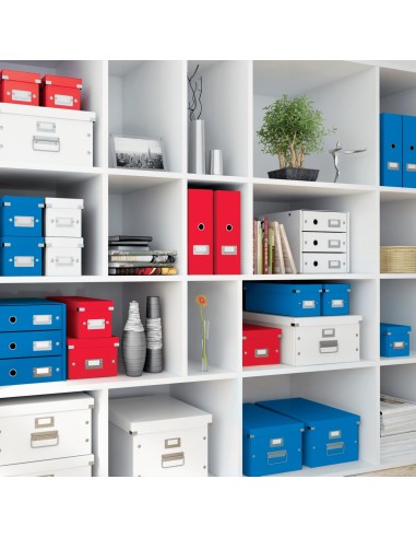 Leitz Click & Store WOW scatola per la conservazione di documenti Cartoncino Rosso