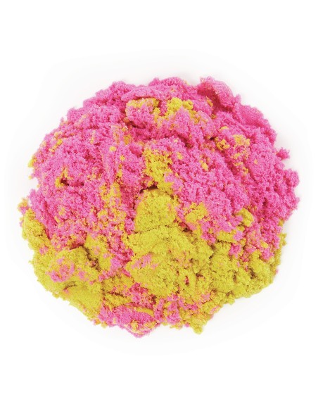 Kinetic Sand , Coni Gelato a sorpresa, 113gr di sabbia naturale profumata in 2 colori - dai 3 anni