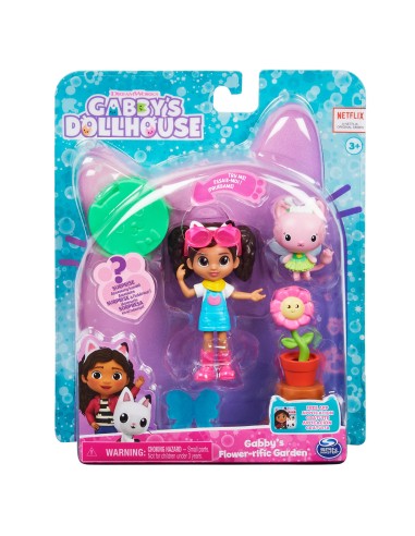 Gabby's Dollhouse Set Art Studio con 2 personaggi giocattolo, 2 accessori, scatola con sorpresa e mobile, giocattolo per