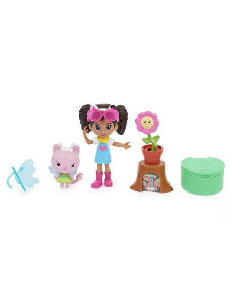 Gabby's Dollhouse Set Art Studio con 2 personaggi giocattolo, 2 accessori, scatola con sorpresa e mobile, giocattolo per