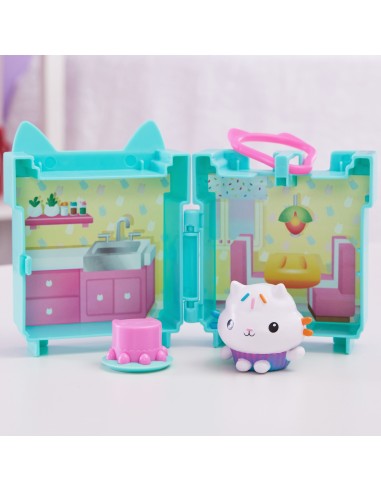 Gabby's Dollhouse , set di gioco agganciabile con Siregatta e accessori per la casa delle bambole, giocattoli per bambini dai 3