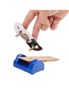 Tech Deck , Plan B Skateboards, Serie Versus, Confezione da 2 Fingerboard da Collezione e Set di Ostacoli, Miniskate, 2