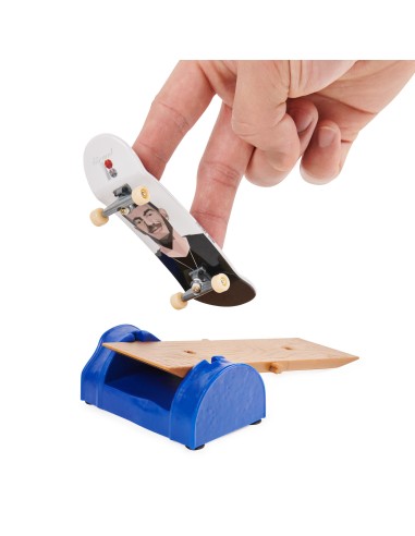 Tech Deck , Plan B Skateboards, Serie Versus, Confezione da 2 Fingerboard da Collezione e Set di Ostacoli, Miniskate,