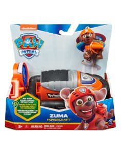 PAW Patrol , Hovercraft di Zuma, veicolo giocattolo con action figure da collezione, giocattoli progettati in modo sostenibile 2