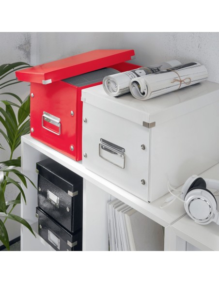 Leitz Click & Store WOW Armadietto portaoggetti Rettangolare Polipropilene (PP) Rosso