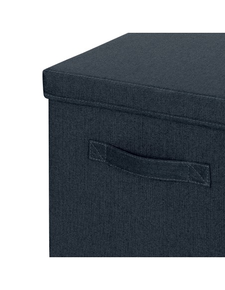 Leitz 61450089 scatola per la conservazione di documenti Cartoncino, Tessuto Grigio