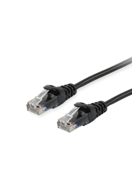 Equip 625450 cavo di rete Nero 1 m Cat6 U UTP (UTP)