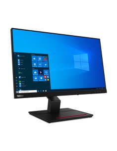 Lenovo ThinkVision T24t-20 LED display 60,5 cm (23.8") 1920 x 1080 Pixel Full HD Touch screen Capacitivo Nero