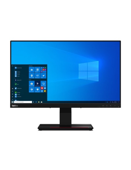 Lenovo ThinkVision T24t-20 LED display 60,5 cm (23.8") 1920 x 1080 Pixel Full HD Touch screen Capacitivo Nero