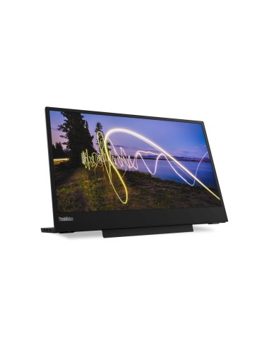 Lenovo ThinkVision M15 LED display 39,6 cm (15.6") 1920 x 1080 Pixel Full HD Nero