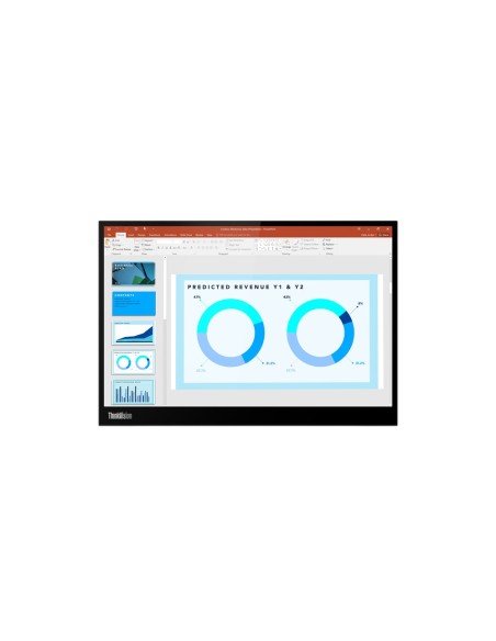 Lenovo ThinkVision M14d LED display 35,6 cm (14") 2240 x 1400 Pixel 2.2K Nero