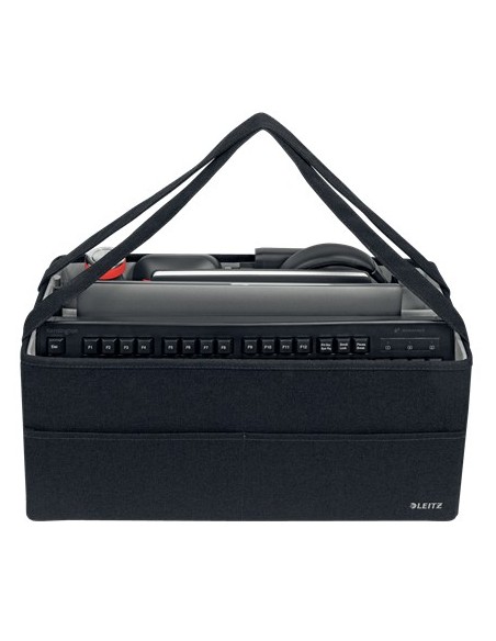 Leitz 64440089 borsa e tracolla Tessuto Nero Unisex Borsa a mano