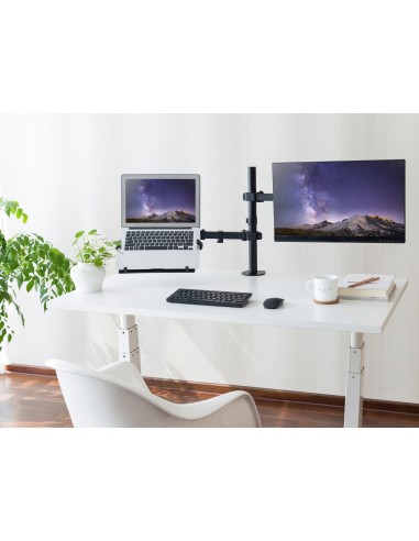 Equip 650155 supporto per laptop Supporto per computer portatile Nero 39,6 cm (15.6")