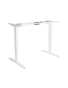 Equip 650804 struttura verticale per scrivania Elettrico 2 gamba gambe Bianco