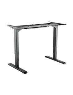 Equip 650805 struttura verticale per scrivania Elettrico 2 gamba gambe Nero