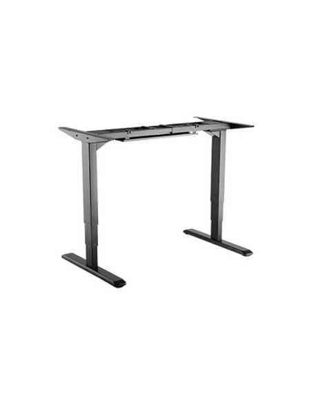 Equip 650805 struttura verticale per scrivania Elettrico 2 gamba gambe Nero