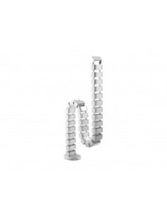 Equip 650809 organizer per cavi Pavimento Bianco 1 pz