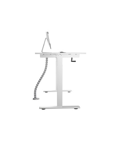 Equip 650860 organizer per cavi Scrivania Guaina intrecciata per cavi Grigio 1 pz